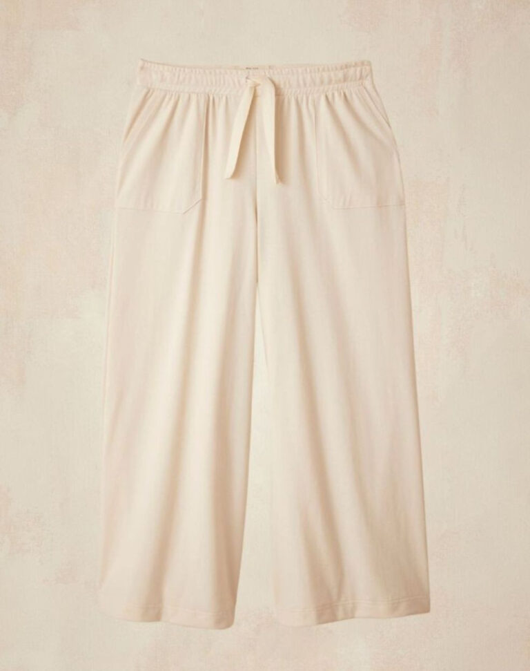Lemahieu - Pantalon Large - Ecru - Blanc - Femme