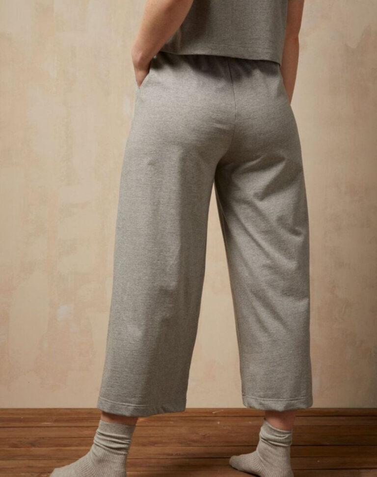 Lemahieu - Pantalon Large - Gris - Terracotta - Femme