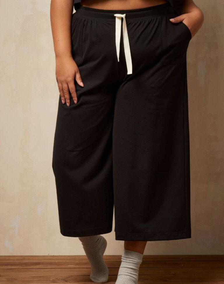 Lemahieu - Pantalon Large - Noir - Femme
