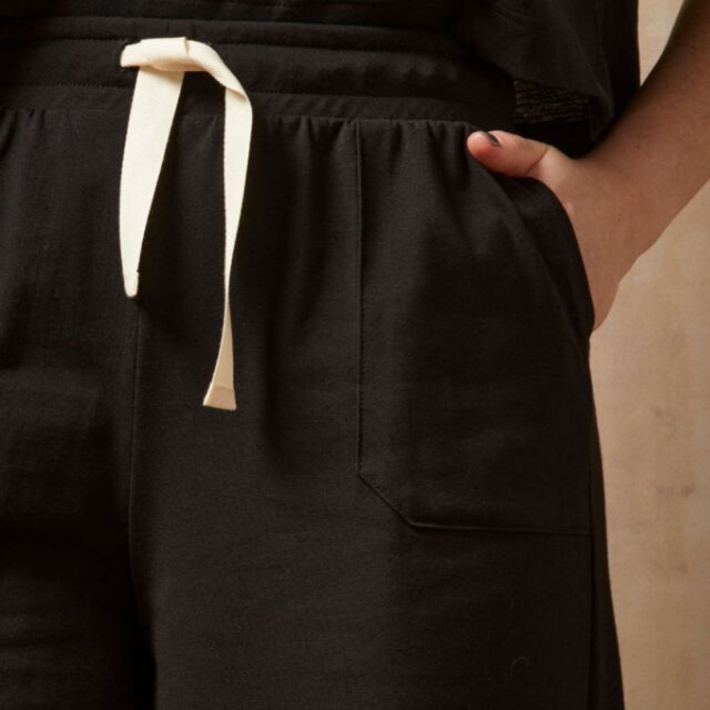 Lemahieu - Pantalon Large - Noir - Femme