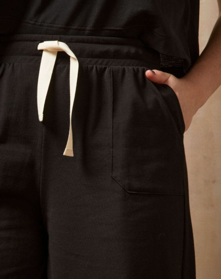 Lemahieu - Pantalon Large - Noir - Femme