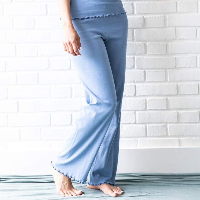 Lemahieu - Pantalon ample - Bleu océan - Femme - Femme