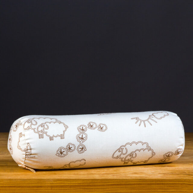 Ardelaine - Coussin petit rouleau en laine