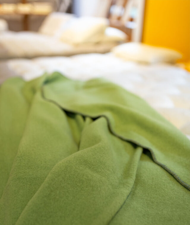 Ardelaine - PLAID TRICOT TILLEUL POLAINE