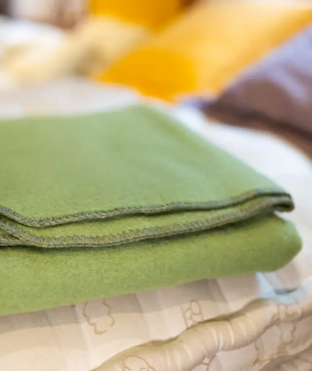 Ardelaine - PLAID TRICOT TILLEUL POLAINE