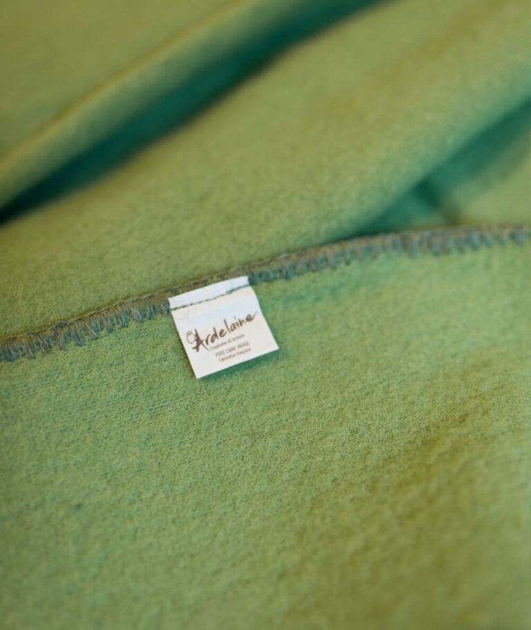 Ardelaine - PLAID TRICOT TILLEUL POLAINE