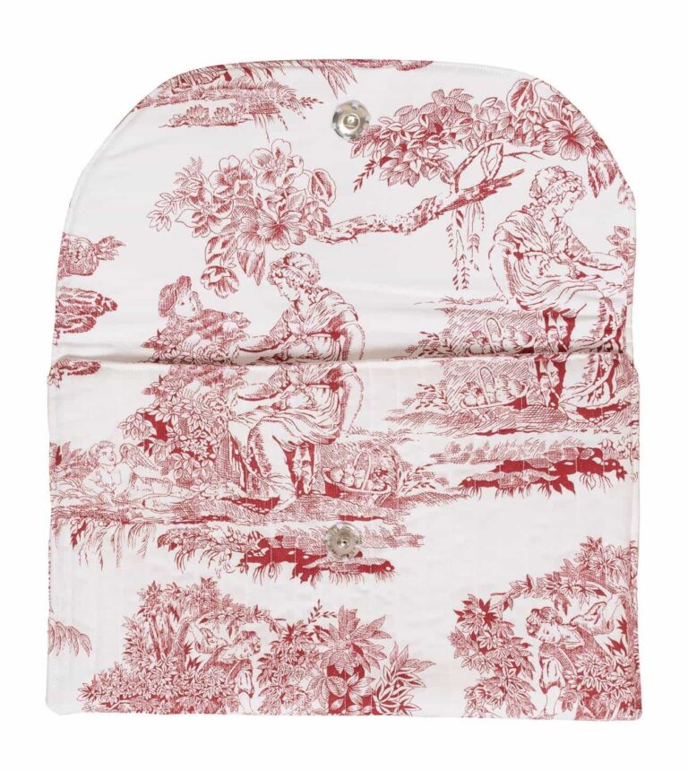 Maison Mallow - Pochette matelassée Toile de Jouy
