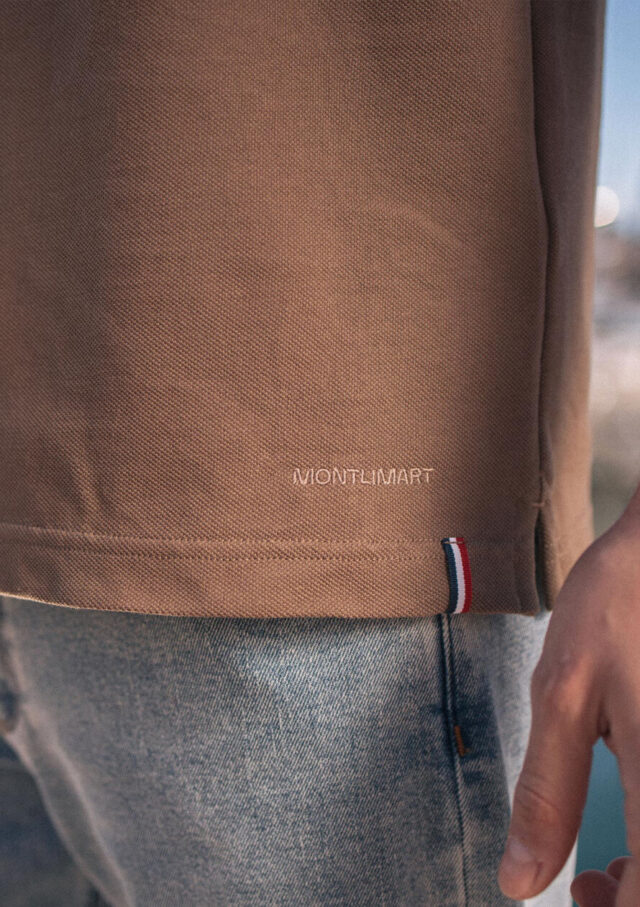 Montlimart - POLO PARTAGE MARRON