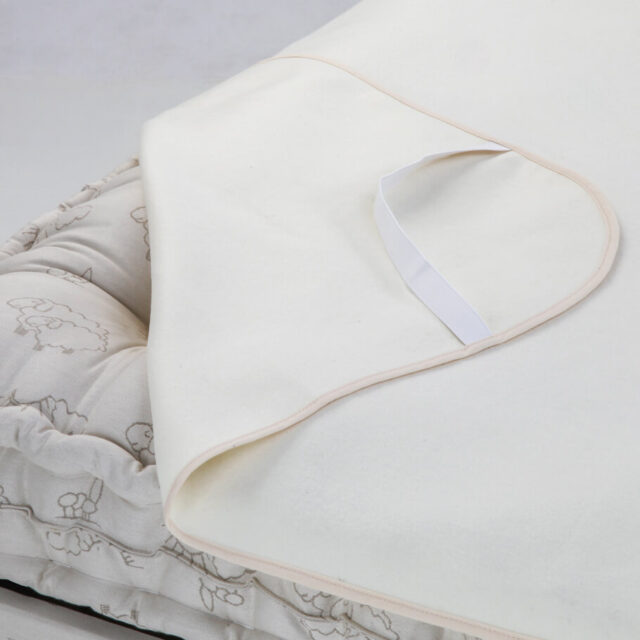 Ardelaine - Protège matelas pour lit bébé en feutre de laine