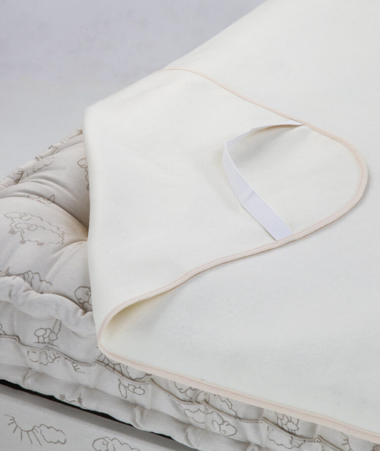 Ardelaine - Protège matelas pour lit enfant en feutre de laine