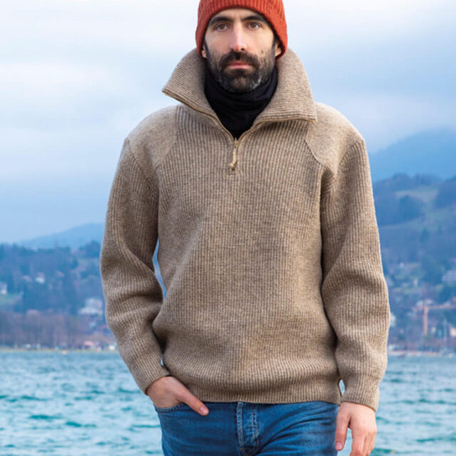 Ardelaine - Pull camionneur en laine - Privas