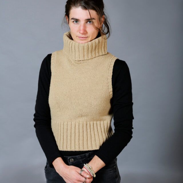 Ardelaine - Pull en laine fin de collection - Champis