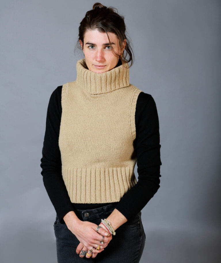 Ardelaine - Pull en laine fin de collection - Champis