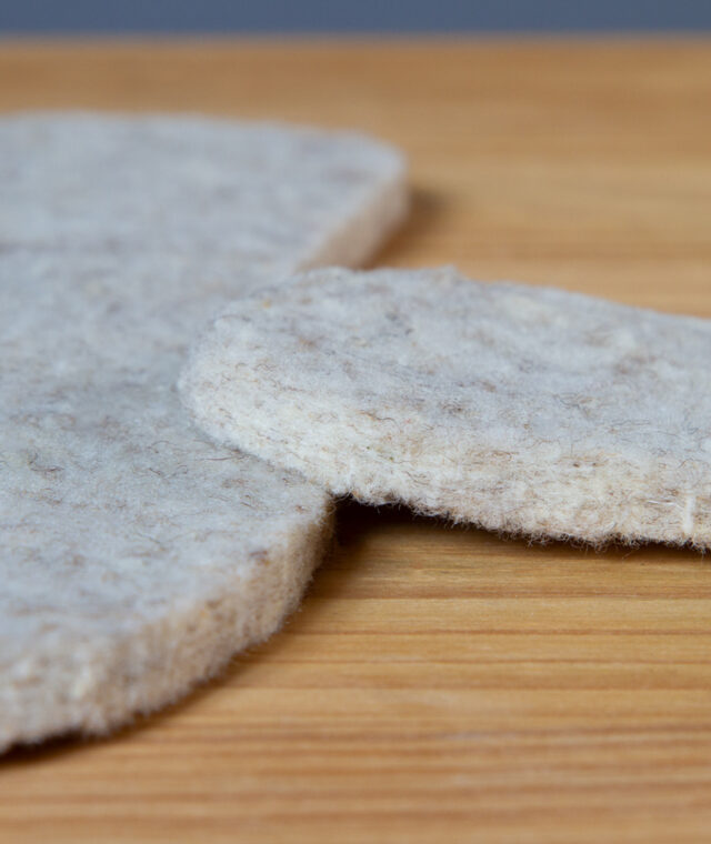 Ardelaine - Semelles en feutre de laine