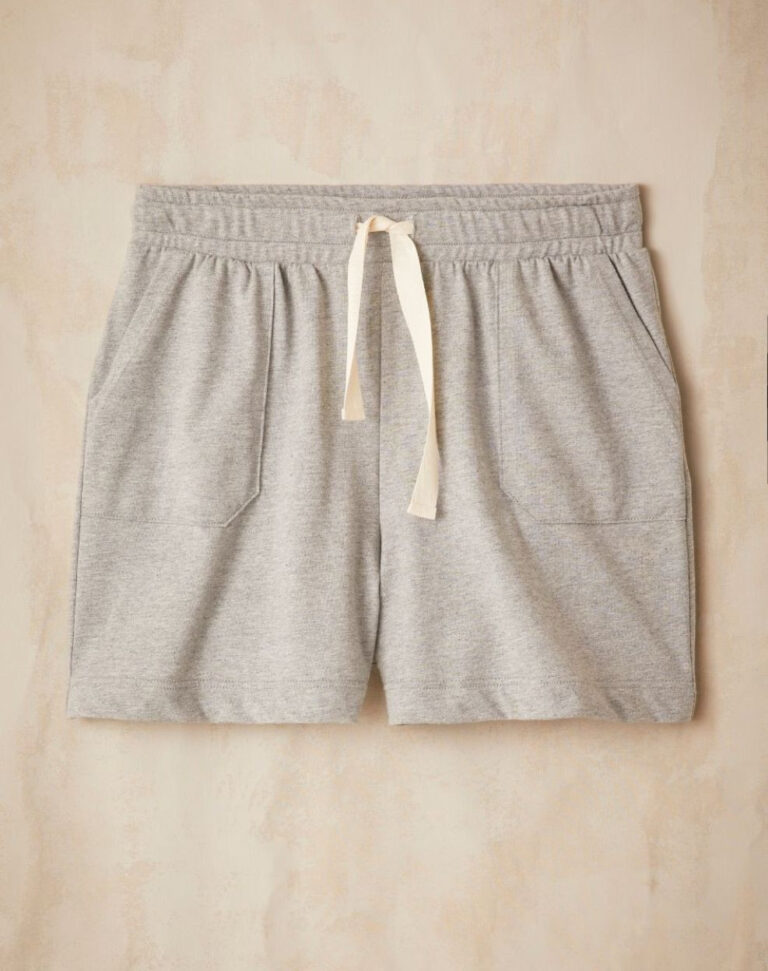 Lemahieu - Short détente - Gris - Terracotta - Femme