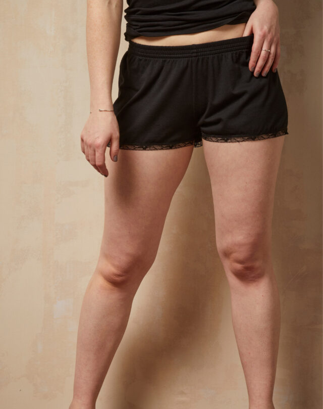 Lemahieu - Short nuit - Dentelle - Femme