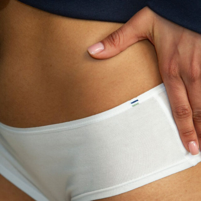 Lemahieu - Shorty en Coton BIO - Blanc - Femme