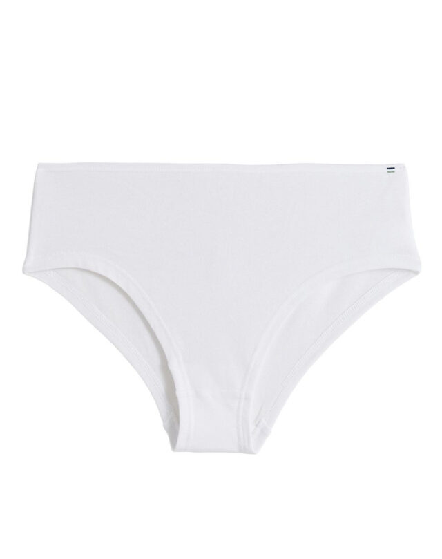 Lemahieu - Shorty en Coton BIO - Blanc - Femme