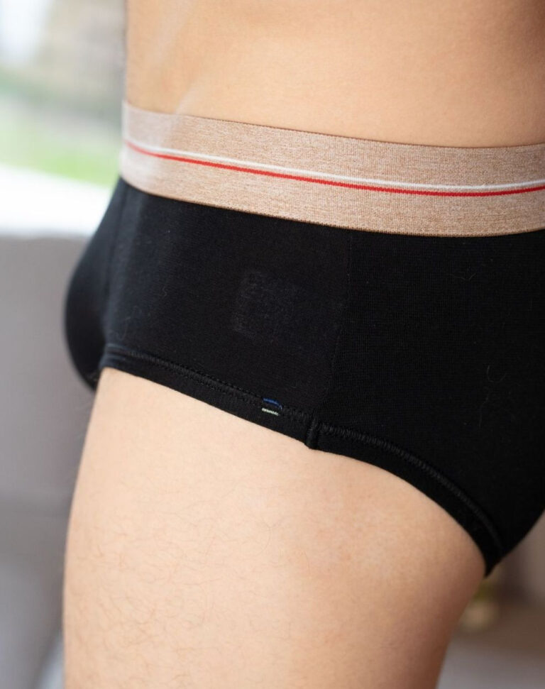 Lemahieu - Slip en Coton bio - Noir - Homme