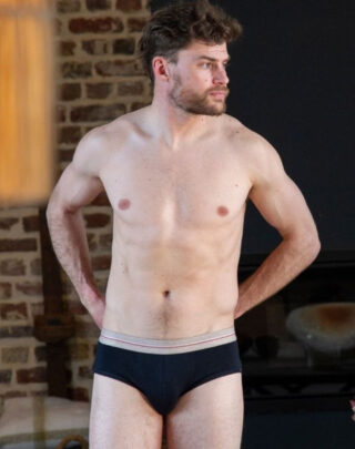 Maison Lemahieu - Slip en Coton BIO – Noir – Homme