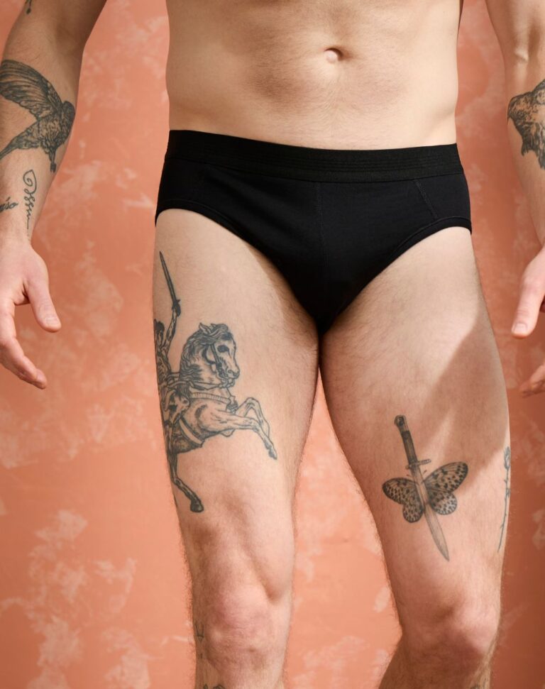 Lemahieu - Slip coton modal - Noir - Homme