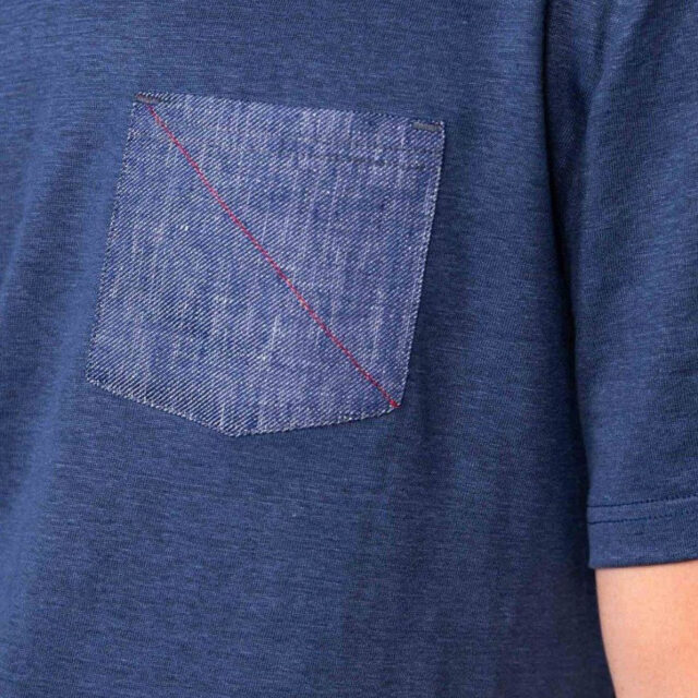 Lemahieu - T-shirt à poche - Lin - Homme - Unisexe