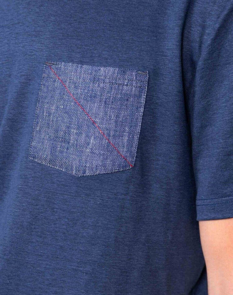 Lemahieu - T-shirt à poche - Lin - Homme - Unisexe