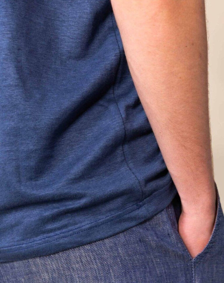 Lemahieu - T-shirt à poche - Lin - Homme - Unisexe