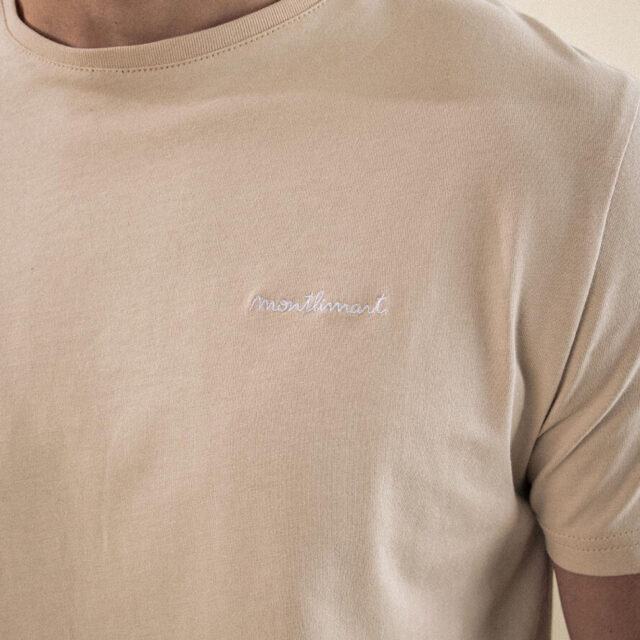 Montlimart - T-SHIRT BLASON BEIGE