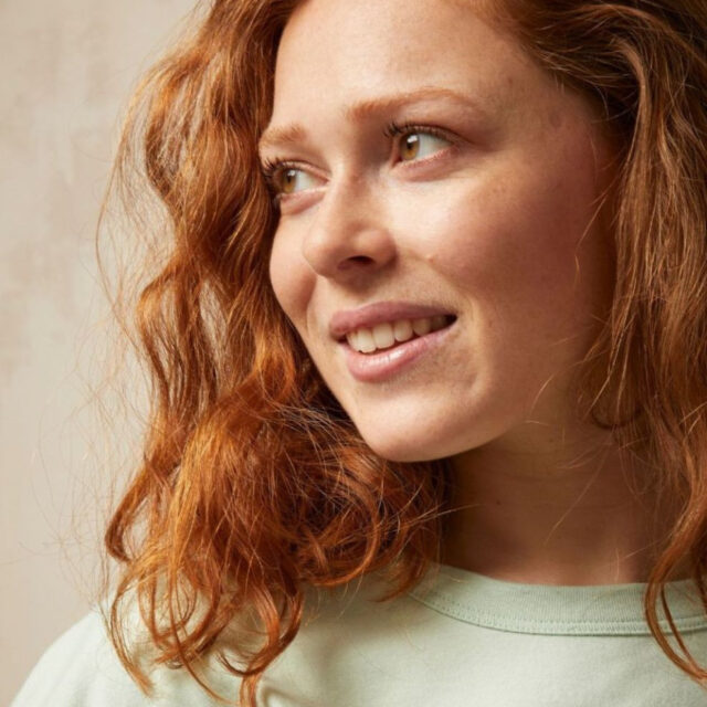 Lemahieu - T-shirt crop top - Amande - Femme