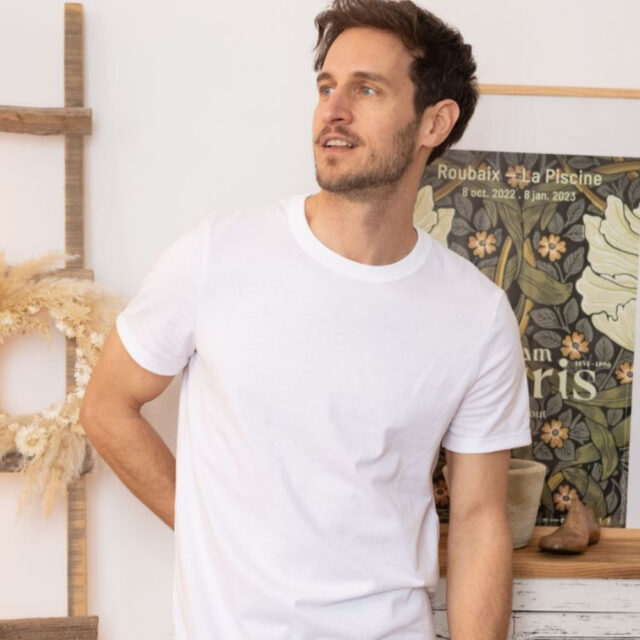 Lemahieu - T-shirt en coton bio 160 g - Unisexe