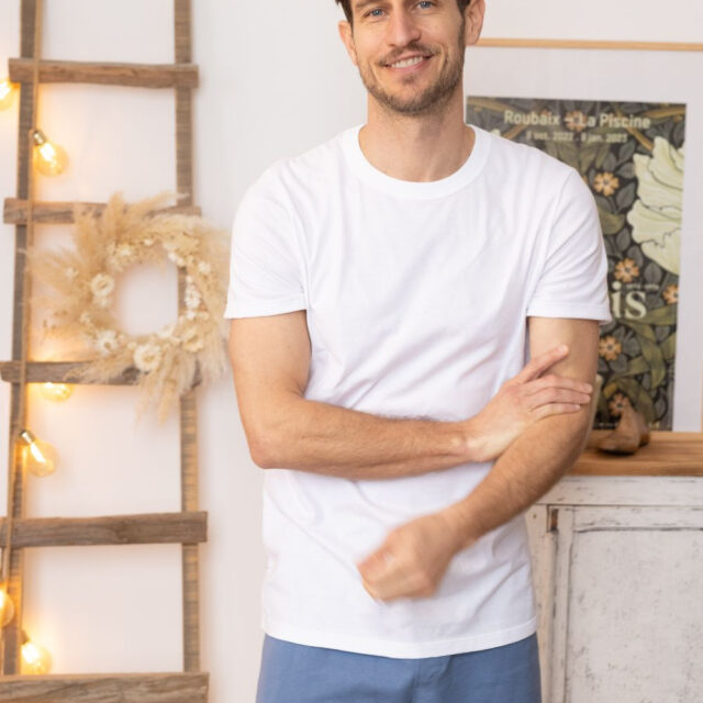 Lemahieu - T-shirt en coton bio 160 g - Unisexe