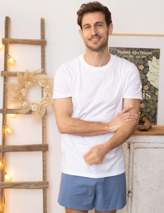 Lemahieu - T-shirt en coton bio 160 g - Unisexe