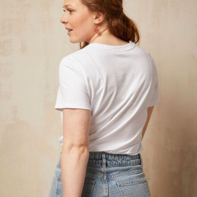 Lemahieu - T-shirt en Coton BIO - Blanc - Femme - Femme