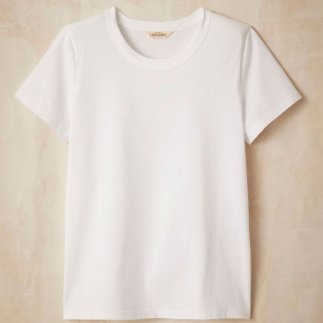 Lemahieu - T-shirt en Coton BIO - Blanc - Femme - Femme