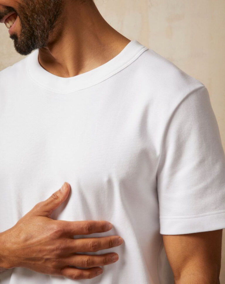 Lemahieu - T-shirt en Coton BIO - Blanc - Homme - Homme