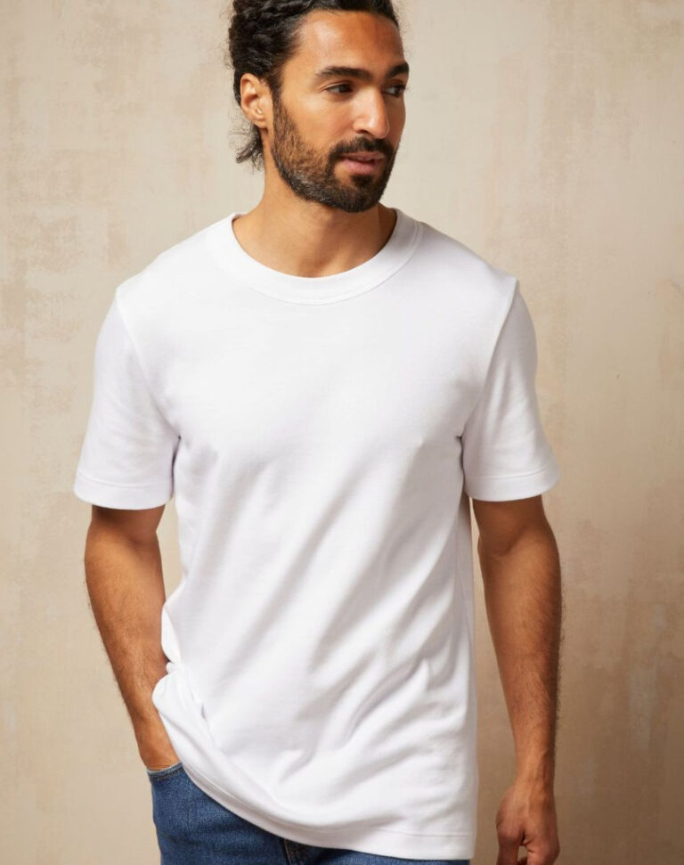 Lemahieu - T-shirt en Coton BIO - Blanc - Homme - Homme