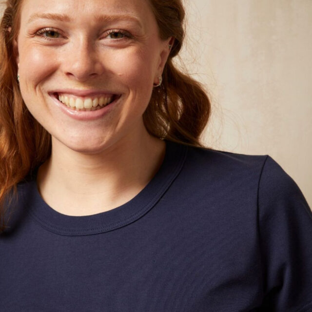 Lemahieu - T-shirt en Coton BIO - Bleu Minuit - Femme - Femme