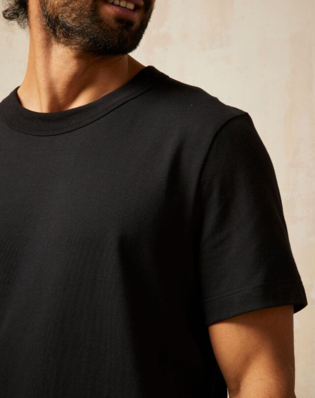 Lemahieu - T-shirt en Coton BIO - Noir - Homme - Homme