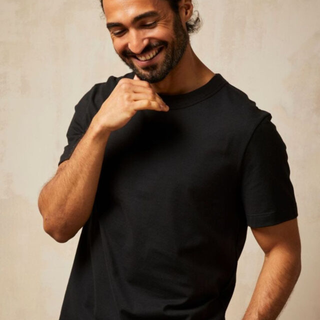 Lemahieu - T-shirt en Coton BIO - Noir - Homme - Homme