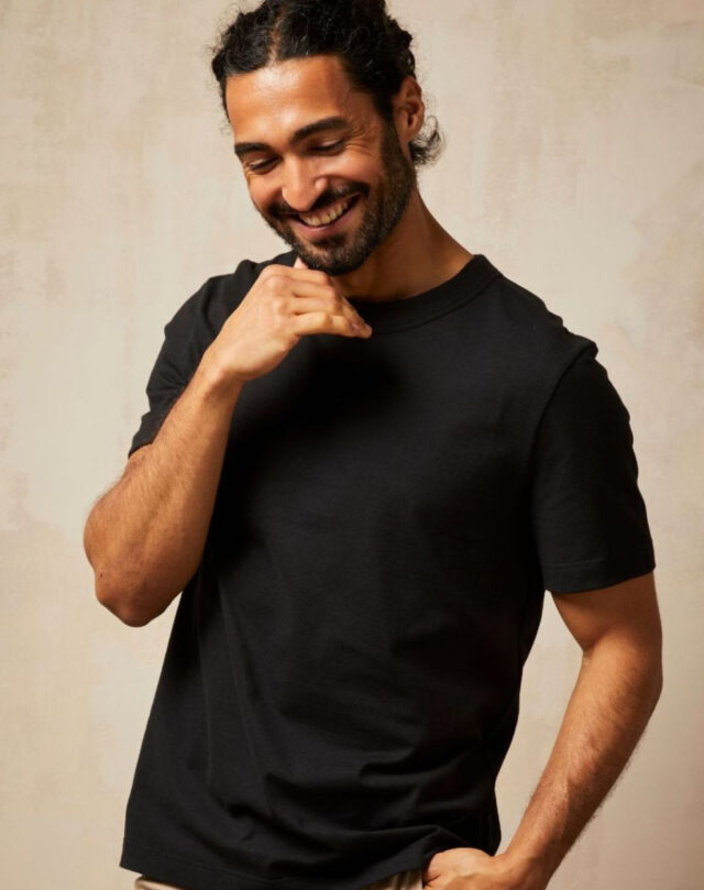 Lemahieu - T-shirt en Coton BIO - Noir - Homme - Homme