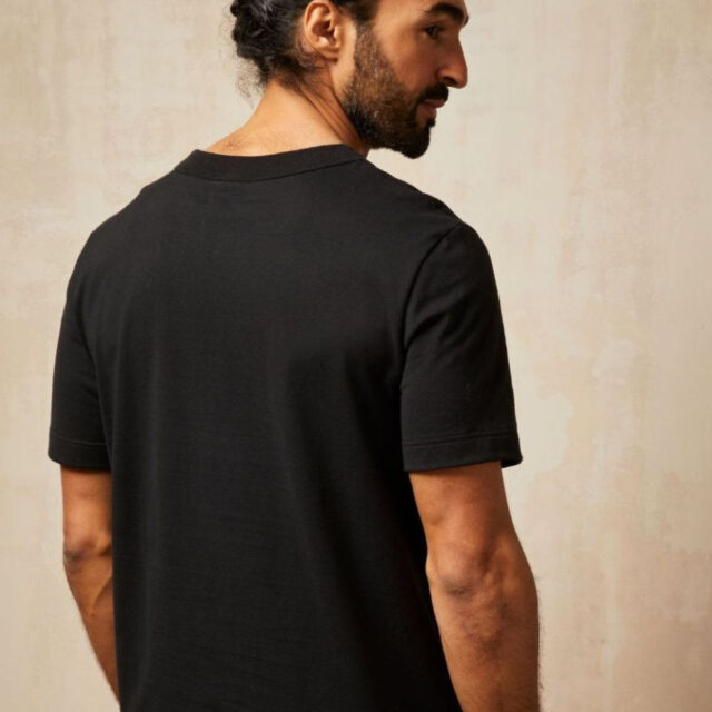 Lemahieu - T-shirt en Coton BIO - Noir - Homme - Homme