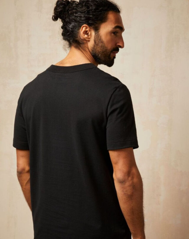 Lemahieu - T-shirt en Coton BIO - Noir - Homme - Homme