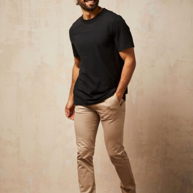 Lemahieu - T-shirt en Coton BIO - Noir - Homme - Homme