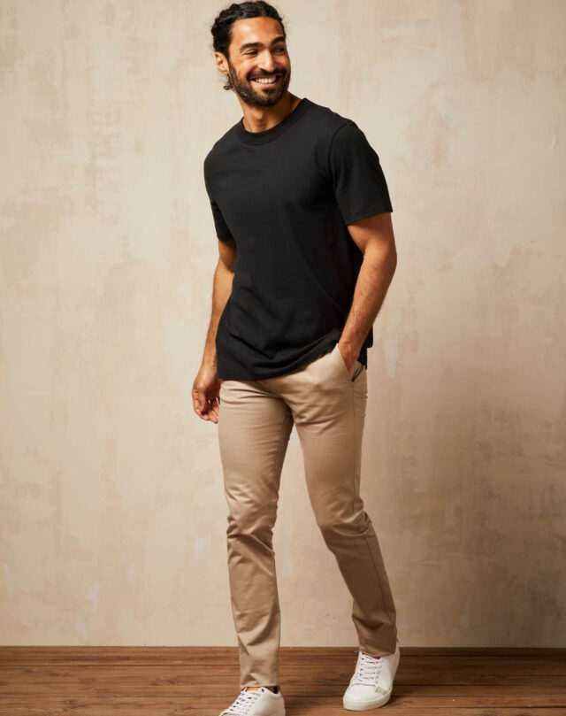 Lemahieu - T-shirt épais en Coton Bio - Noir - Homme