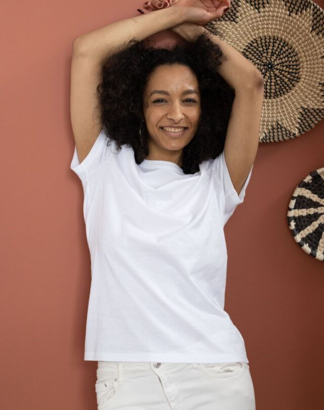 Lemahieu - T-shirt en Coton BIO - Blanc - Femme