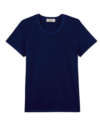 Maison Lemahieu - T-shirt en Coton BIO – Marine – Femme – Femme