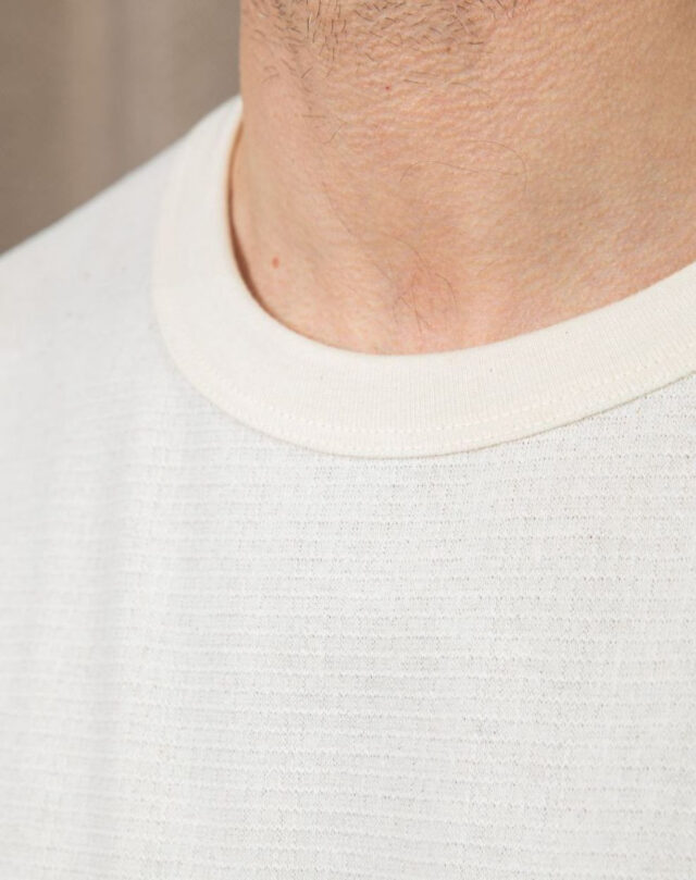 Lemahieu - T-shirt gaufré texturé - Homme - Homme