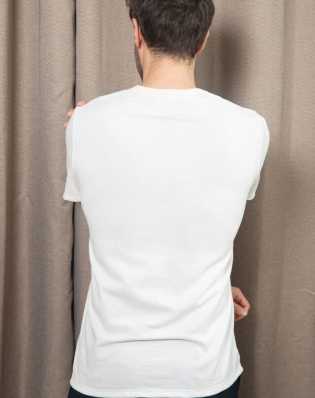 Lemahieu - T-shirt gaufré texturé - Homme - Homme