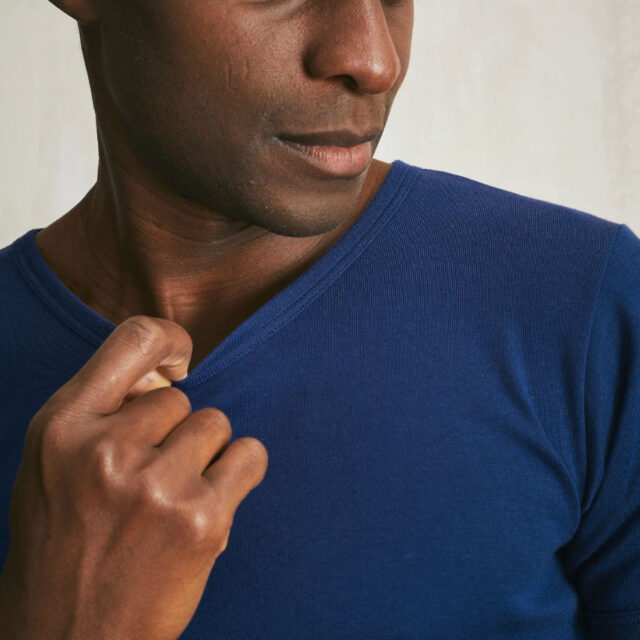 Lemahieu - T-shirt seconde peau - Marine - Homme